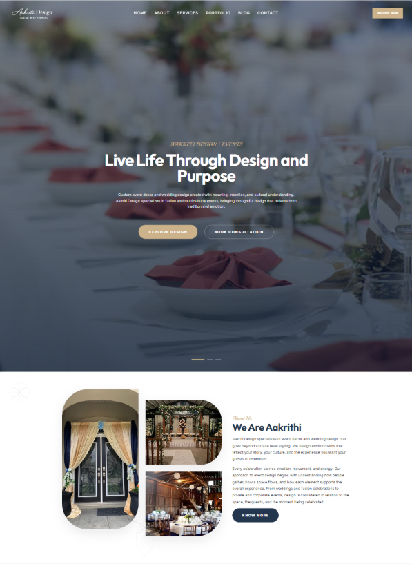 Aakriti Design Events